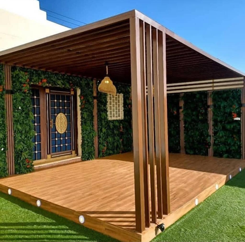 مظلات حدائق منزلية بالرياض