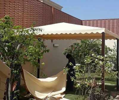 مظلات حدائق منزلية في الرياض تصميم وتنسيق الحدائق المنزلية