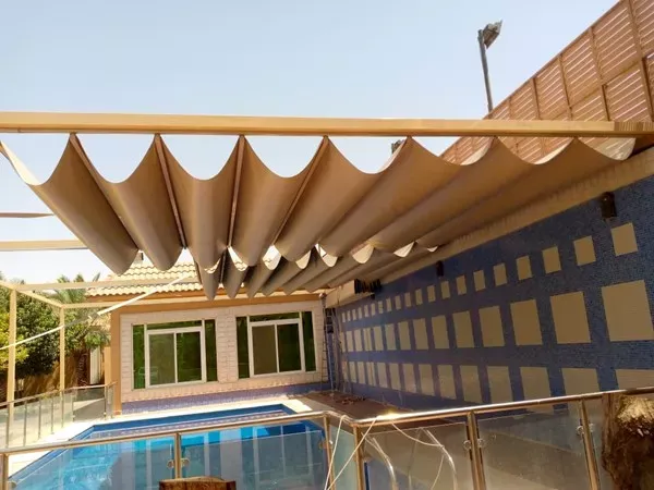 مؤسسة إعمار وأكثر المحدودة لتركيب مظلات تغطية المسابح في الرياض