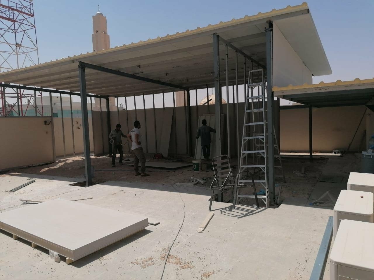 ساندوتش بانل مقاوم للحريق