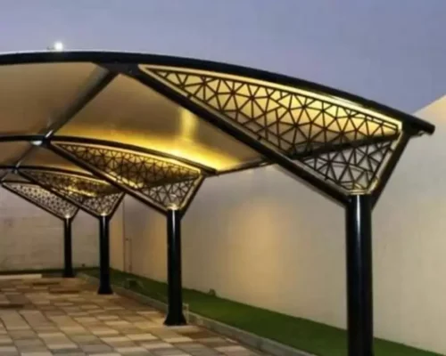 خطوات تركيب مظلات السيارات