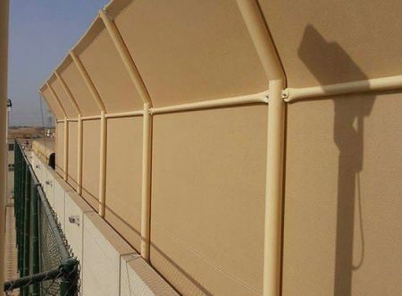 أنواع سواتر قماش بولي إيثيلين